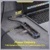 MicroPack Estación de acoplamiento USB C 6 en 1, 4K60Hz