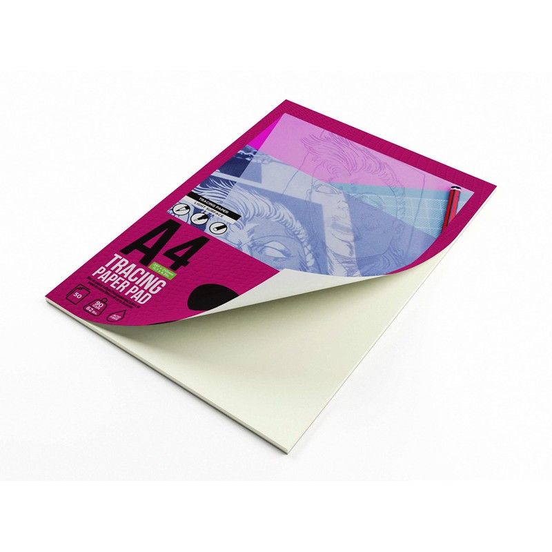 Artgecko Pro Tracing Paper Pad A4 Portrait - 50 Sheets