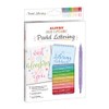Alpino Pastel Lettering Set, 12 Dual Artist Markers, 1 Lettering