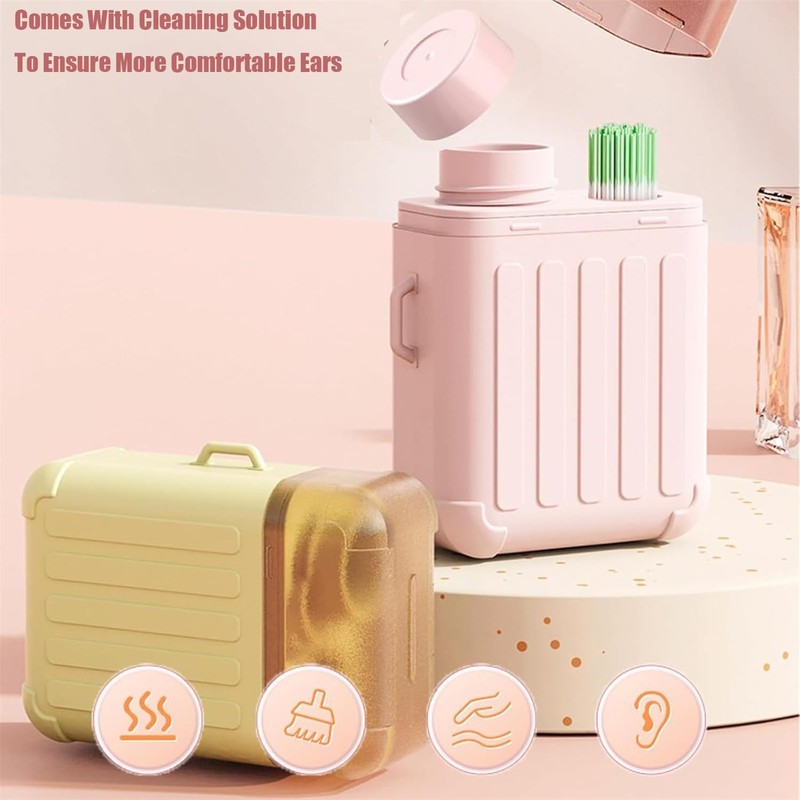 Ear Piercing Cleaning Kit, Ear Piercing Hole Cleaner Floss Kit,