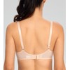 Lemorosy Women's Balconette Bra Push Up Lightly Padded Wide Straps