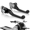 USTPO Motorcycle Clutch Brake Lever Foldable CNC Pivot Folding Levers