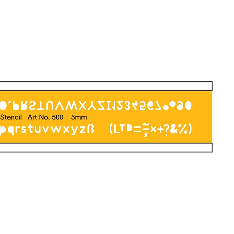 Liquidraw Lettering Stencils for Crafts English Stencil Alphabet Number Drawing