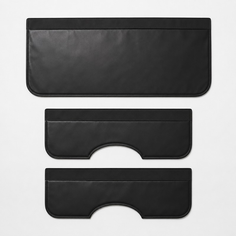 Car Fender Cover Protector Mat Set – Magnetic PU Leather