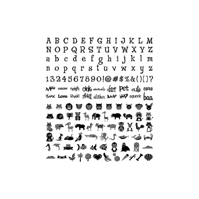 Making Memories Slice Design Card Machine, Zoo Topia Layered