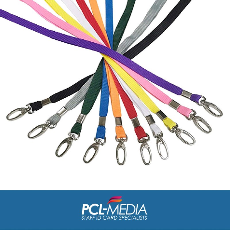PCL Media ltd® Grey Lanyard for use with Rigid ID