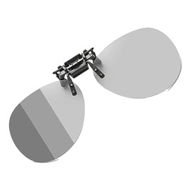 luckinsell Sunglasses, Clip-on Driving Sunglasses, Color Changing Dimming, Polarized Glasses, Front Arm Clip-on Sunglasses, Ultra Lightweight, UV400, UV Protection, Day and Night Use, For Driving