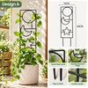Metal Plant Trellis for Climbing Plants – Decorative Garden Stake