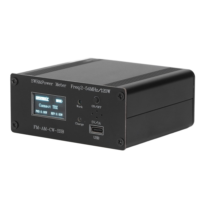 Standing Wave Meter Digital Display USB Charging 50Ω HF Shortwave