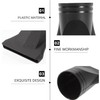 2PCS Universal Hair Dryer Diffuser Nozzles Replacement Black Attachments for