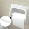 White Toilet Paper Holder, Toilet Paper Holder Roller Spindle Replacement