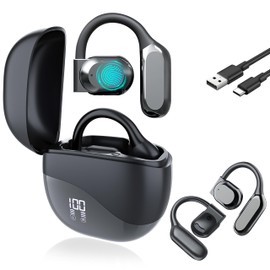 Bluetooth-Kopfhörer, Sprachübersetzer, IA, sofortige Gespräche, ohne WLAN, 140+ Sprachen, kompatibel mit iOS Android, Reisen