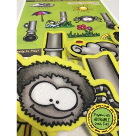 Playtime Felts Itsy Bitsy Spider Nursery Rhyme Felt Set | PRECUT & Ready to Play Felt Story Pieces for Flannel Board Teaching - Adorable Felt Characters