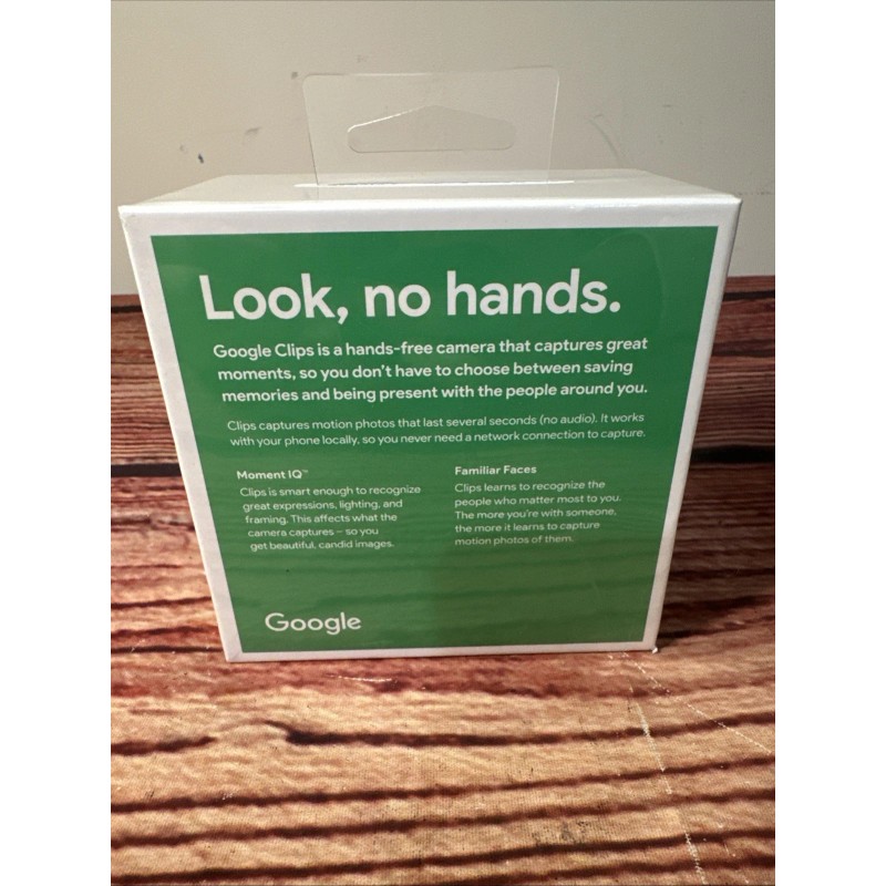 Google Clips Camera 16GB (GA00191-US) - SEALED