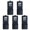 Teseko 5-Pack UV-5R BL-5L 3800mAh Extended Battery for BaoFeng UV-5R