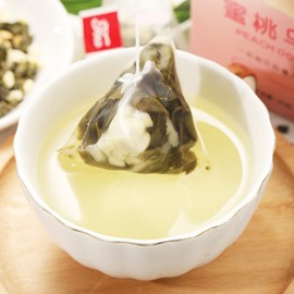 Té de Frutas, té Oolong con Sabor a Melocotón Exquisitamente en Caja de 20 Unidades