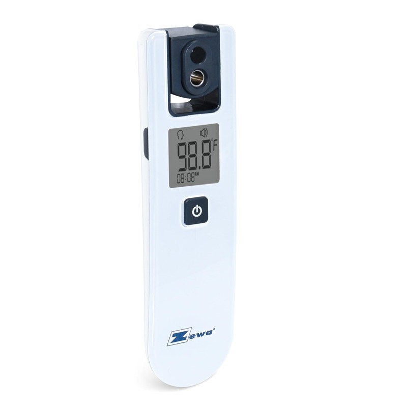 Zewa 4-Way Rotating Infrared Thermometer | Forehead Non-Touch Technology |
