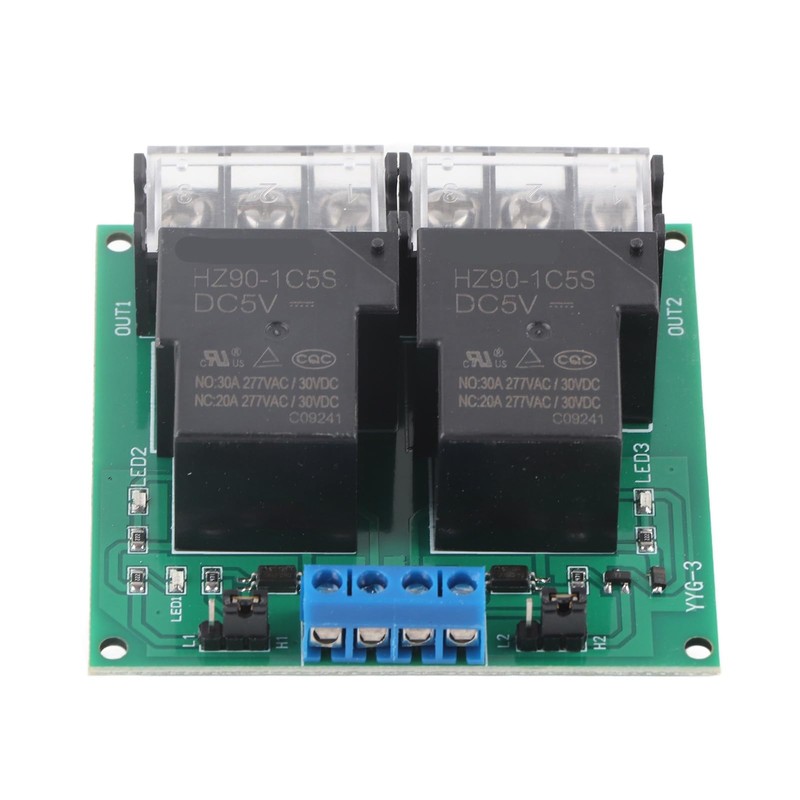 Powerful 30A Relay Module DC 5V - Bi-Directional Two-Way Optocoupler