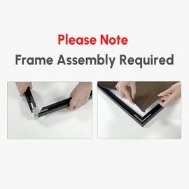 SIGNWIN 46"x46" Extra Large Framed Wall Art Olive Green Minimalist Abstract Print for Home Living Room Bedroom Decor (Frame Assembly Required)