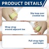 Cosmeria Hammer Toe Pads, 8 Pieces Toe Protectors for Broken
