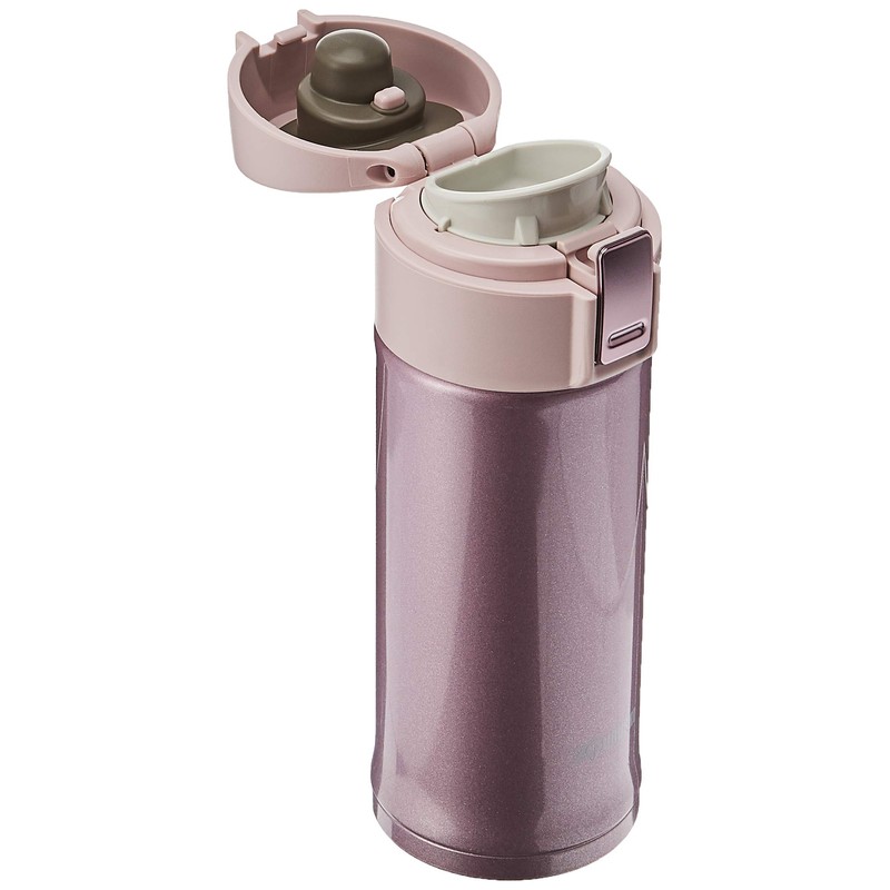 Zojirushi SM-KHE36AG - Taza de acero inoxidable, Lavendar Pink, 354,88ml,
