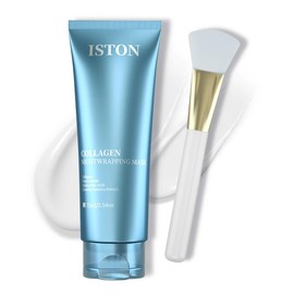 ISTON Collagen Night Wrapping Mask 2.54 fl oz (75ml) – Hydrating & Firming Overnight Mask for Glass Skin Glow, Brightening, All Skin Types