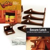 Quakehold! 4250 Secure-Latch Cabinet Door Latch