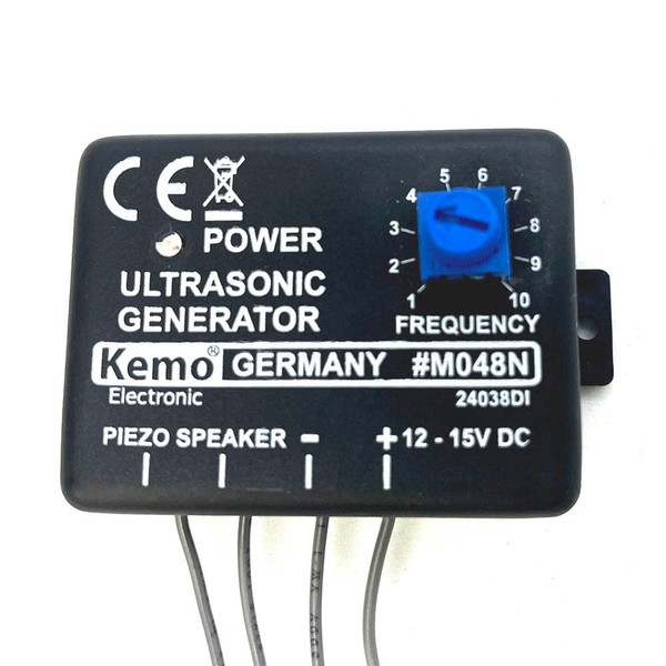 KEMO Ultrasonic Signal Generator Module, Push Button Switch, Rotary Actuator,