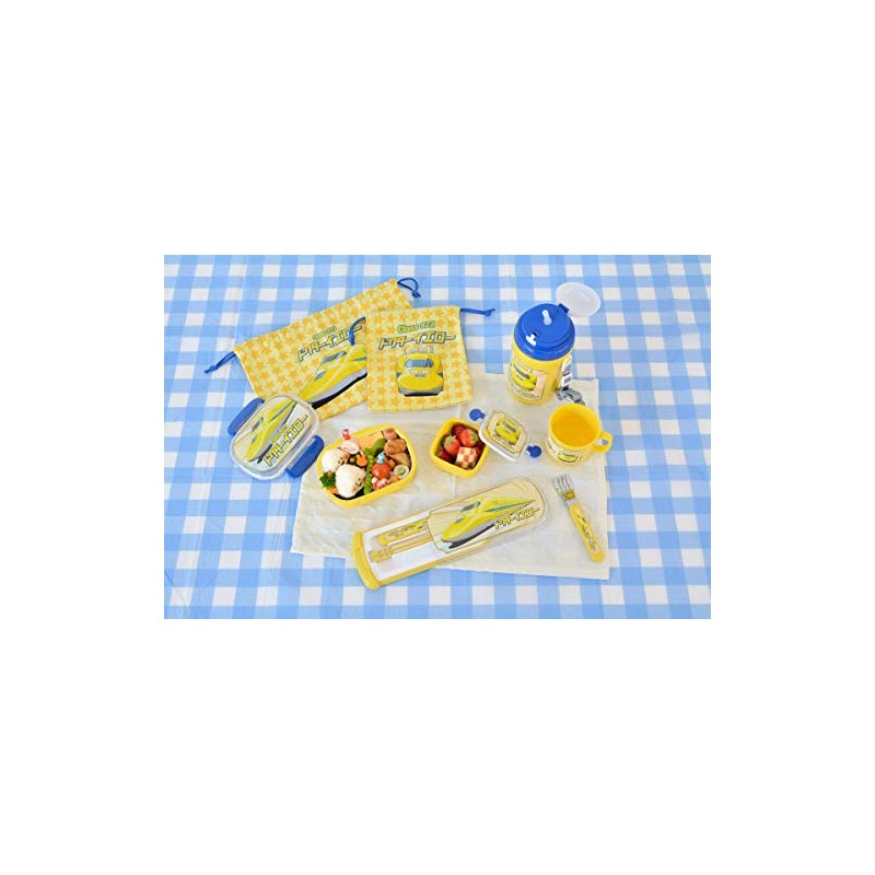 Shinkansen Straw Insulated Water Bottle [Hayabusa Kagayaki Doctor Yellow] (Doctor