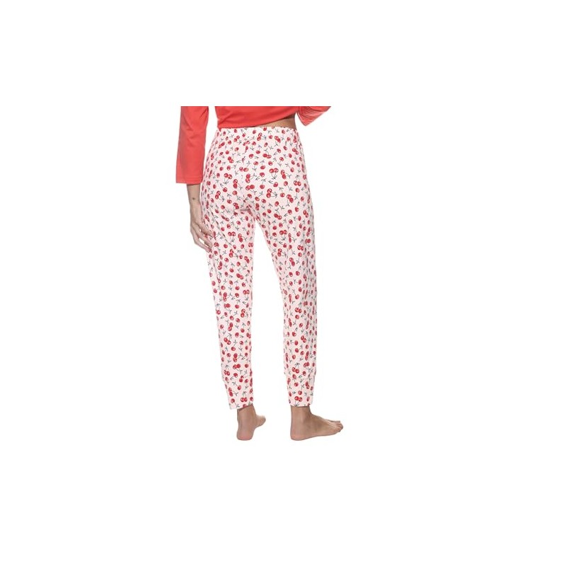 Mey Cherry Rush 1220070 Women's Yoga Pants Sleepwear, Candy Pink,