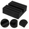 Chelhead 2 Pack Black Rectangle Jack Stand Pads Anti-Slip Jacking