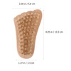 BIUDECO Wooden Nail Art Brush Nail Scrubbing Brush Fingernail Cleaning