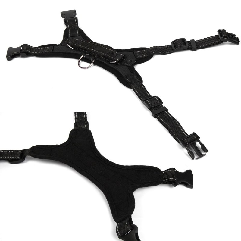 FUNKEEN PET HOUSE Adjustable Soft Padded Harness - No Pull