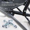 Comidox 2Pairs Metal Zero Gravity Chair Replacement Screws & Nuts