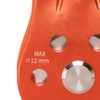 Fixed Single Pulley Cave Exploration Crossing Rescue Lifting Aluminium Alloy