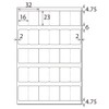 Kokuyo tack index for hakadori Protection Film Self Postcards Size