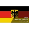 G128 3-Pack Germany Ensign Flag 3x5 FT Printed 150D Polyester