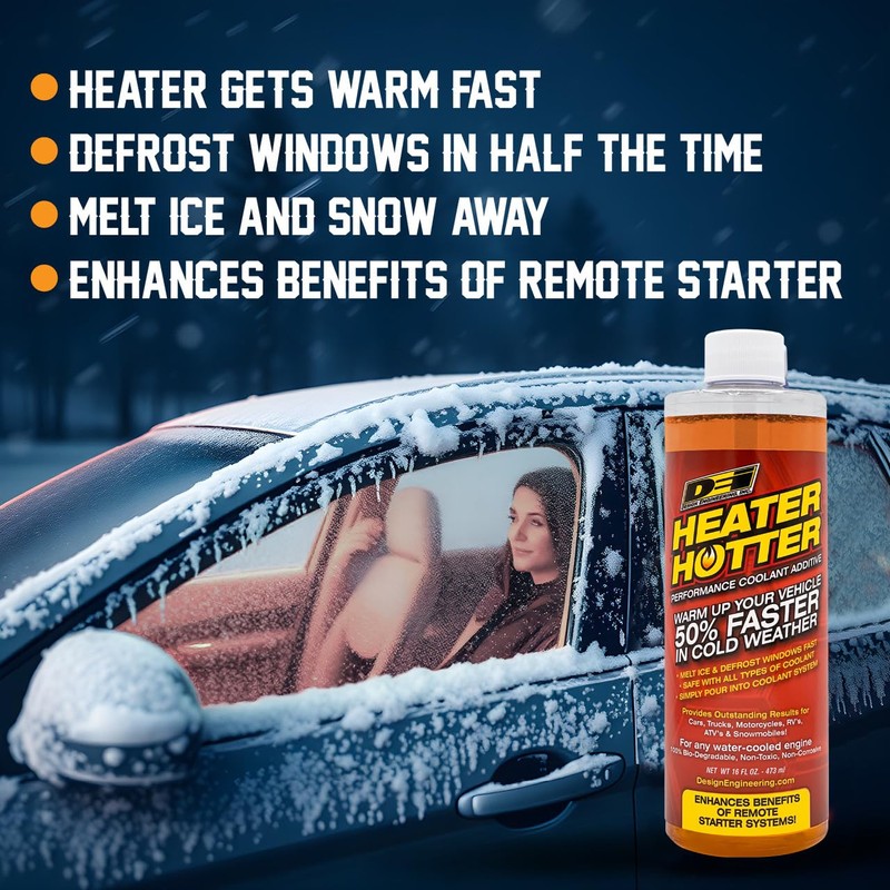 Design Engineering Heater Hotter | Warms Your Car 50% Faster