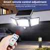 Bingxue Upgrade 208 LED Motion Sensor lam Outdoor Solar Sensor
