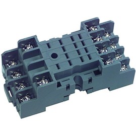 SY4S-05 - Relay Socket, DIN Rail, Panel, Screw, 14 Pins, 7 A, 300 V, GT5Y Series (Pack of 5) (SY4S-05)