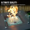 Skyflame 10-Pound Fire Glass for Fireplace Fire Pit and Landscaping,