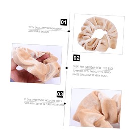 Outanaya 6Pcs Oversize Velvet Hair Scrunchies for Women Elastic Hair Bands Thick and Comfortable Ties for Everyday Use and Special Occasions