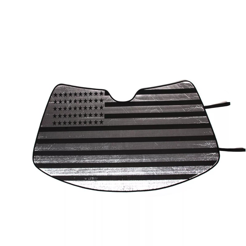 car-attention Windshield Sun Shade Visor US Flag UV Block Shield