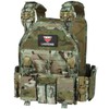 LASVENIS Quick Release Tactical Vest Molle Airsoft Vest for Men