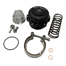 Bull Boost Performance Billet For Tial Q BV50 Stye BLACK 50mm Blow off Valve BOV 6PSI 18PSI Springs