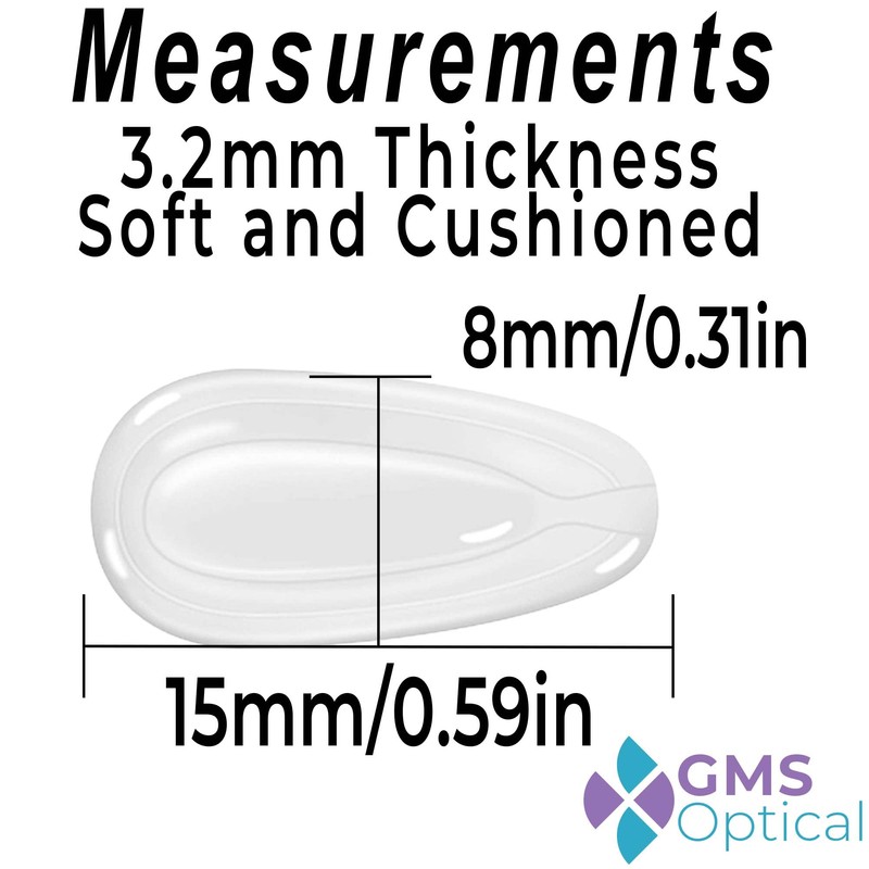 GMS Optical 3.2mm Extra-Thick / 15mm Medium-Length - Adhesive Air