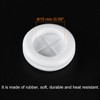 TA-VIGOR 20Pcs Round Rubber Grommets, 20mm Double-Sided Rubber Hole Plug