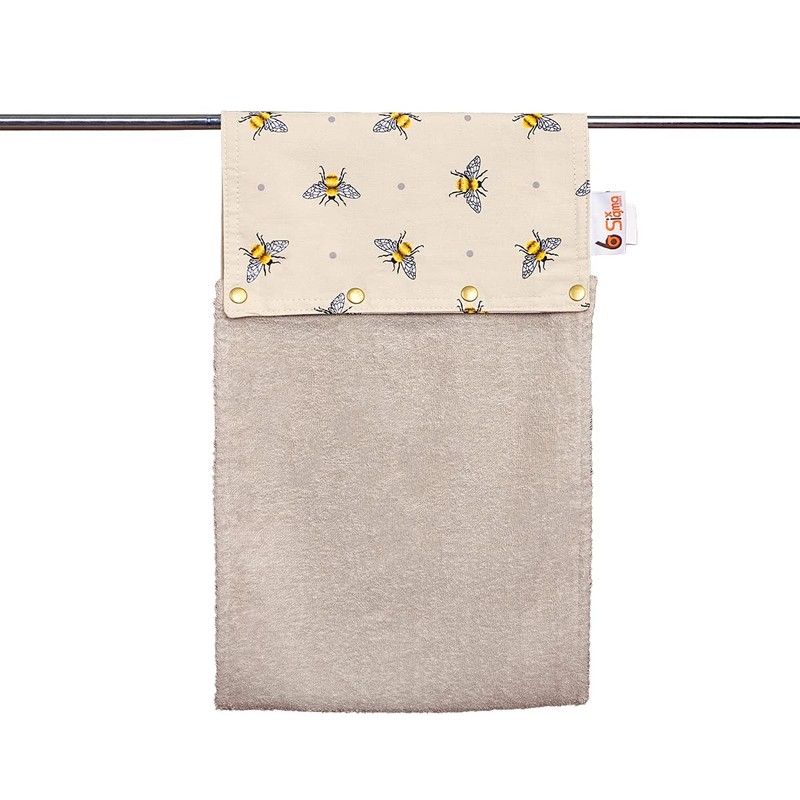 SiXsigma Sports Bees Roller Hand Towel Kitchen 100% Cotton Hard