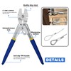 Sanuke Wire Rope Crimping Tool for 3/64 5/64 1/16 Wire