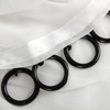 Bestlivings Curtain Rings (Diameter 40 mm) with Folding Hooks in